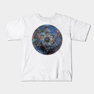 Metatron's Cube Kids T-Shirt